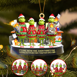 Personalized Gifts For Christmas, Coworker Acrylic Ornament 03namg180925-Homacus