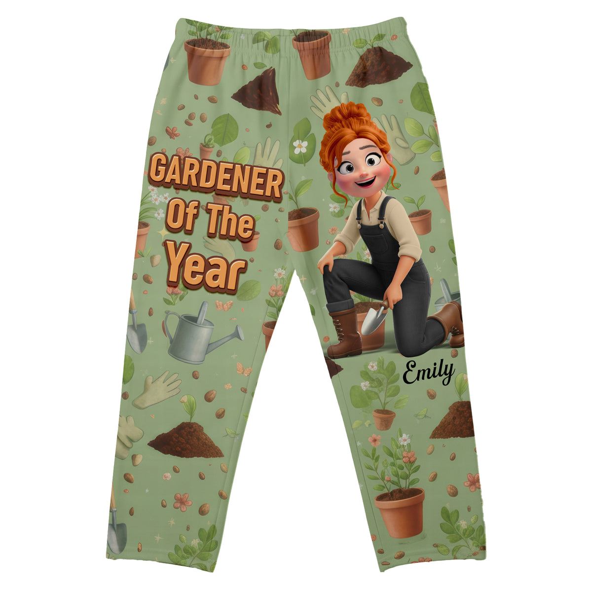 Garden Girl Pajama Pants - Personalized Gifts For Gardeners 05naqn130126-Homacus