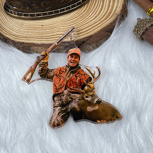 Custom Photo Gifts For Hunting Lovers Ornament 172acvp140924-Homacus