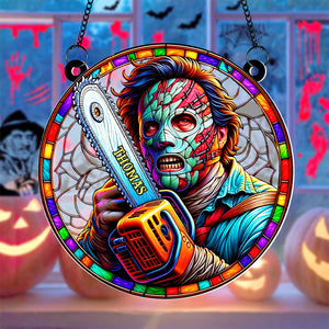 Personalized Gifts For Horror Movie Fans Suncatcher Ornament 03KATN220824-Homacus