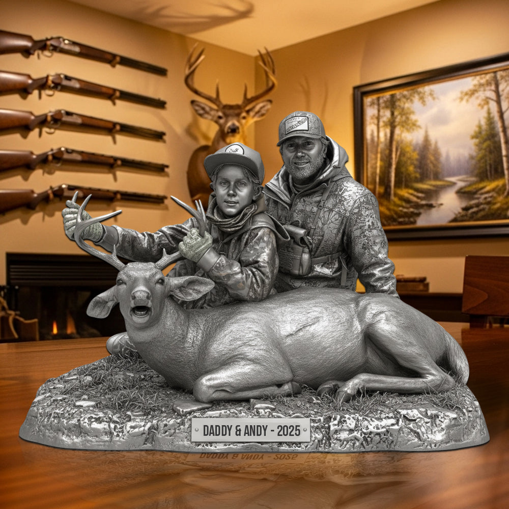 Hunting Trophy Moment Plaque, Personalized Gifts For Hunting Lover 02qhtn290825-Homacus