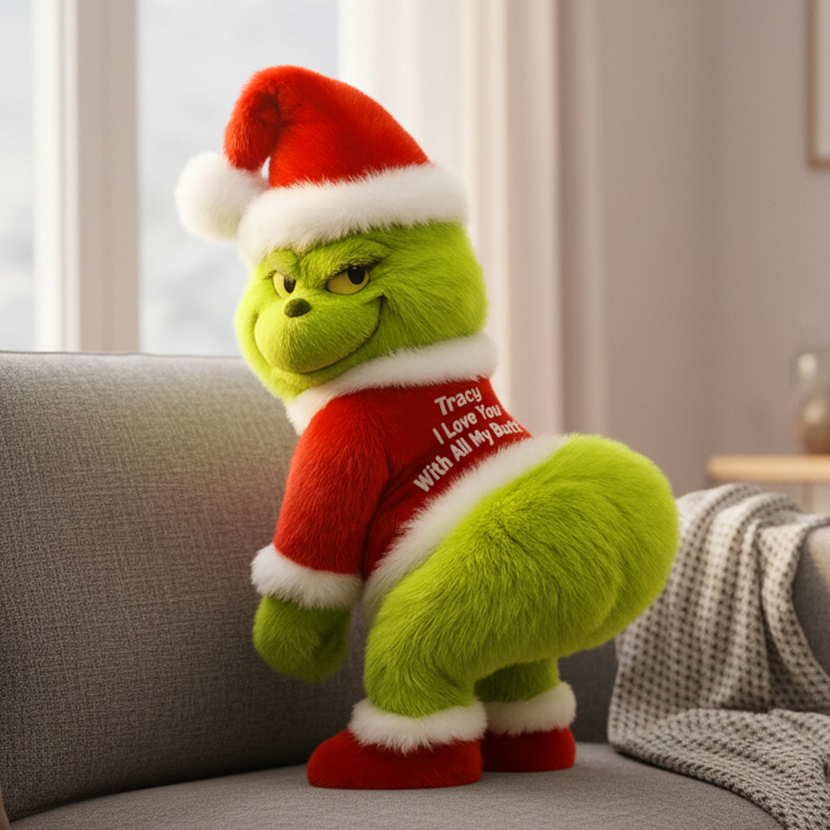 Personalized Christmas Gifts For Couple Shaped Pillow 02namg111125-Homacus