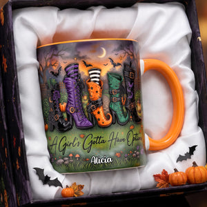 Witch Coffee Accent Mug - Personalized Gifts For Halloween 01todh120826