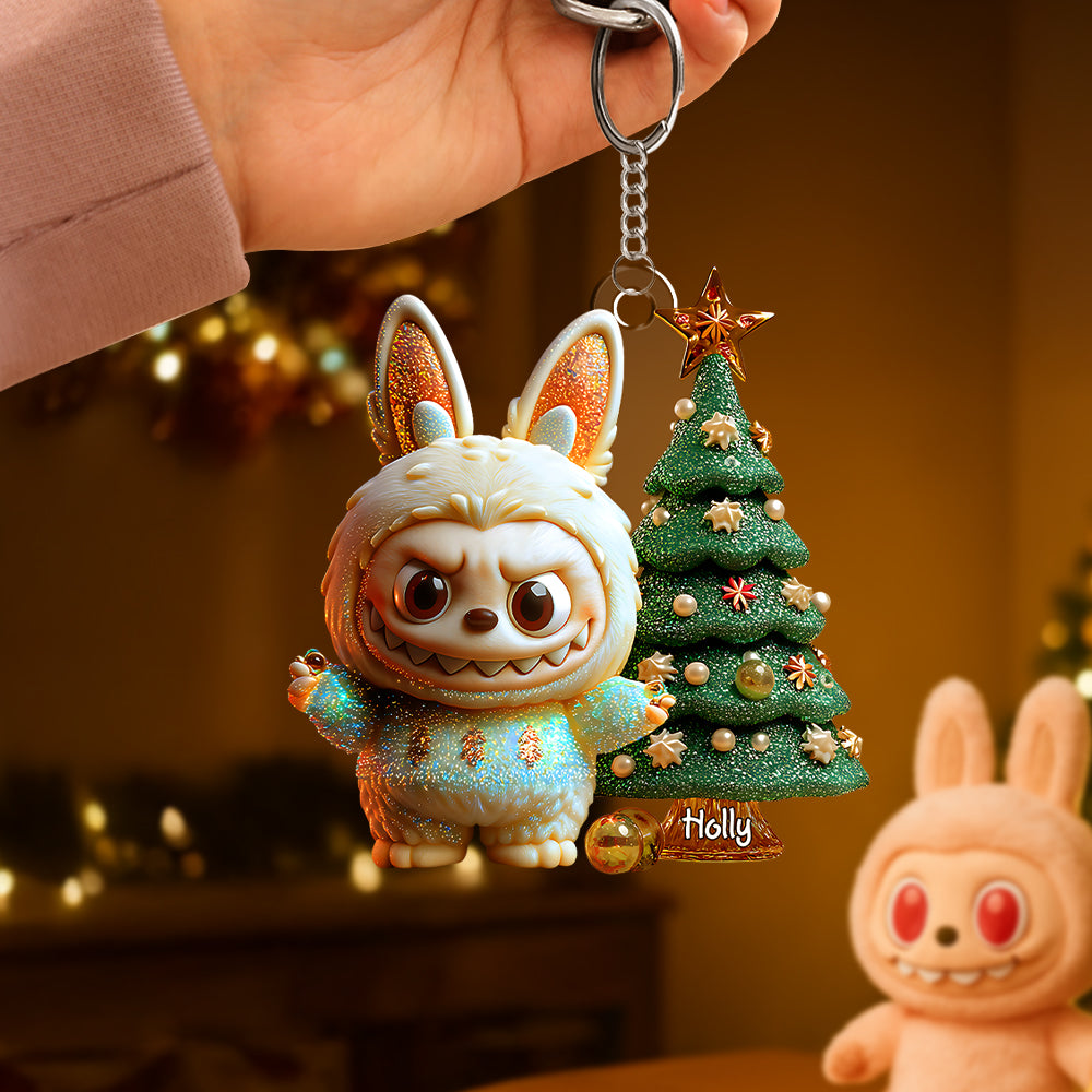 Cute Monster Keychain- Personalized Gifts For Loved Ones 01tgta200825-Homacus