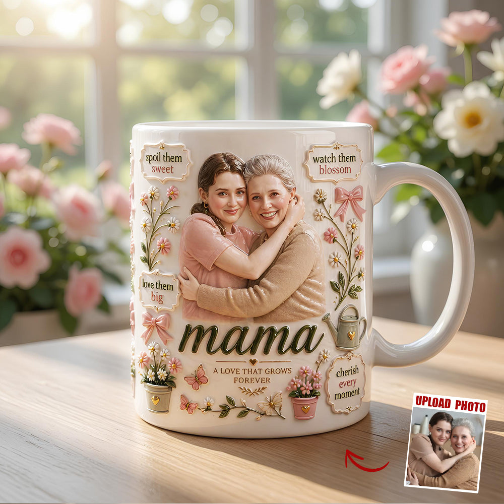 Custom Photo Mom and Daughter Coffee Mug - Gifts For Mom 05todt230426-Homacus