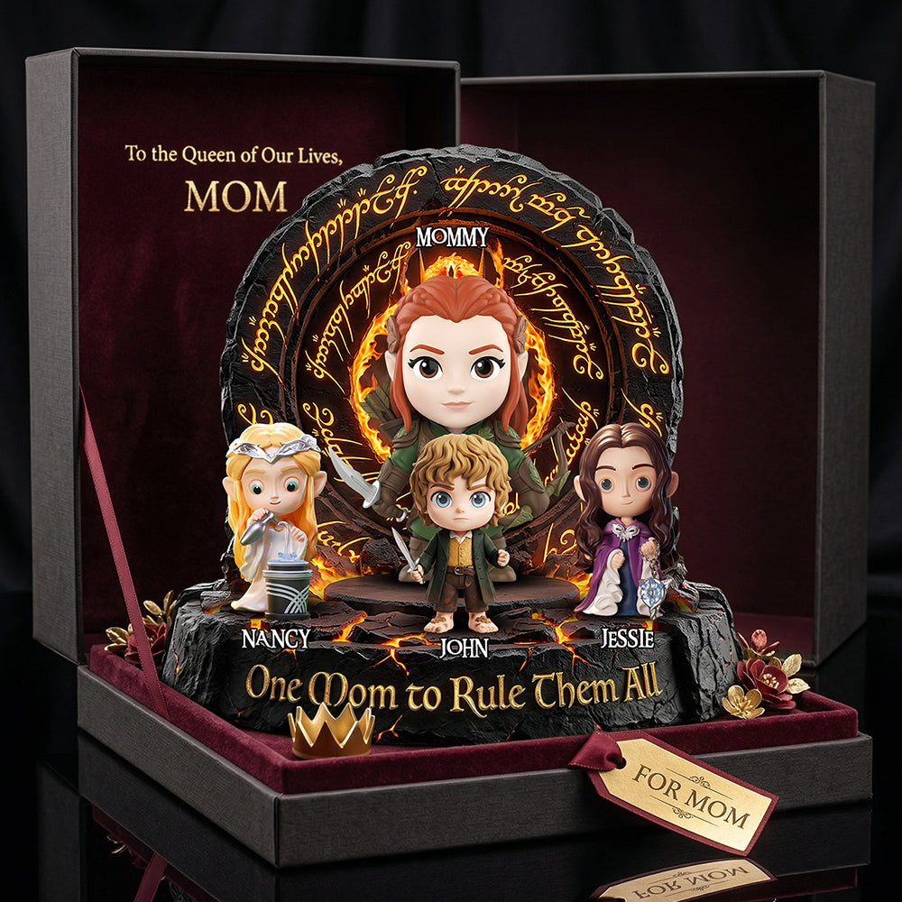 One Mom To Rule Them All Acrylic Plaque - Personalized Gifts For Mom 01hudt280326-Homacus