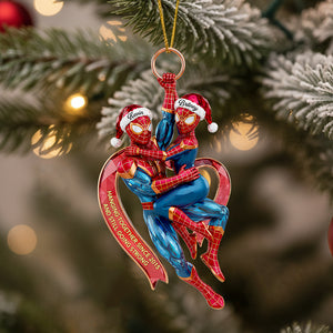 Amazing Couple Hanging Together Ornament, Personalized Gifts For Couple 06qhdt240925-Homacus
