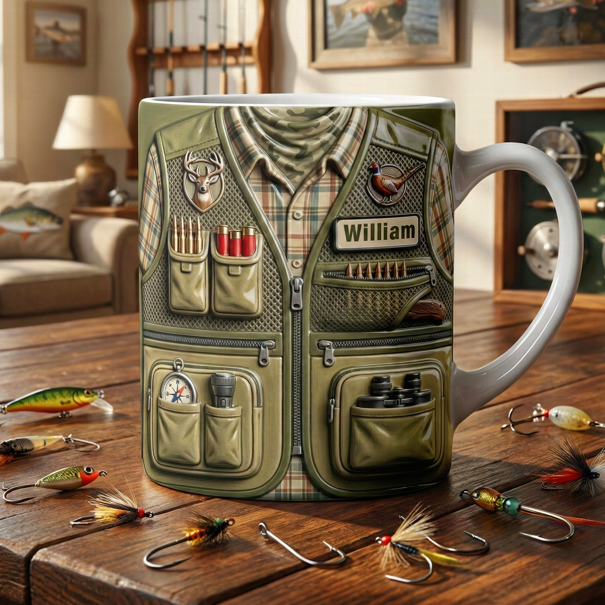 Hunting Coffee Mug - Personalized Gifts For Hunting Lovers 01toqn210126-Homacus