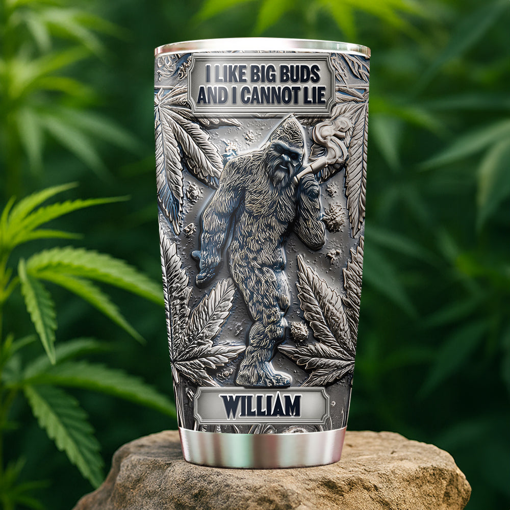 Smoking Sasquatch 20oz Tumbler - Personalized Gifts For Stoners 05TGLU210625-Homacus