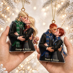 Enchanted Love Story Acrylic Ornament - Personalized Christmas Gifts For Couples 03HUDT190926