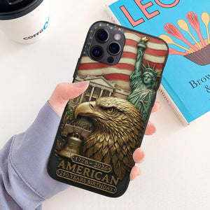 America 250th Anniversary Phone Case - Personalized Gifts 02toqn020226-Homacus