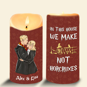 Personalized Gifts For Movie Lover LED Candle Couple Magical 07XQMH051224TM-Homacus