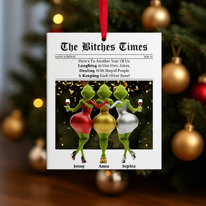 Personalized Gifts For Best Friends Christmas Ornament 03natn170925-Homacus