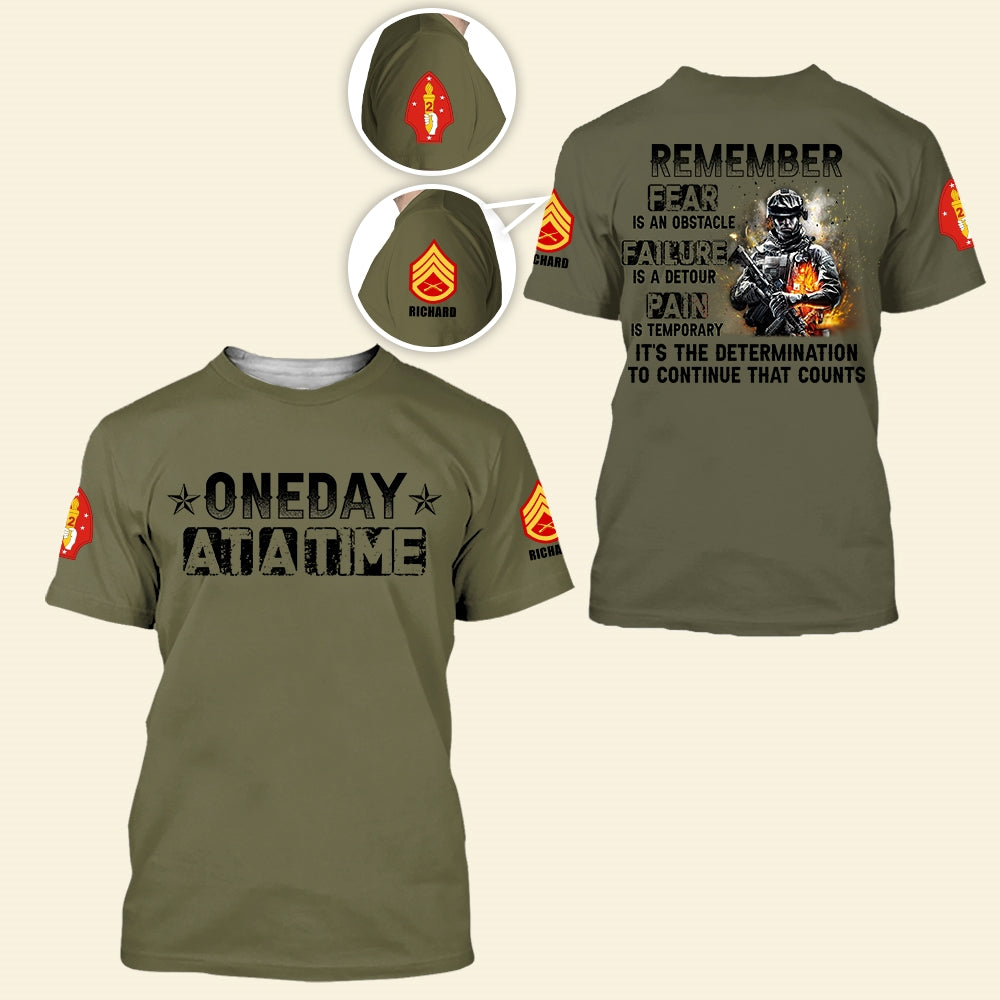 Custom Military Rank Gifts For Veteran 3D Shirt 03toqn090724-Homacus