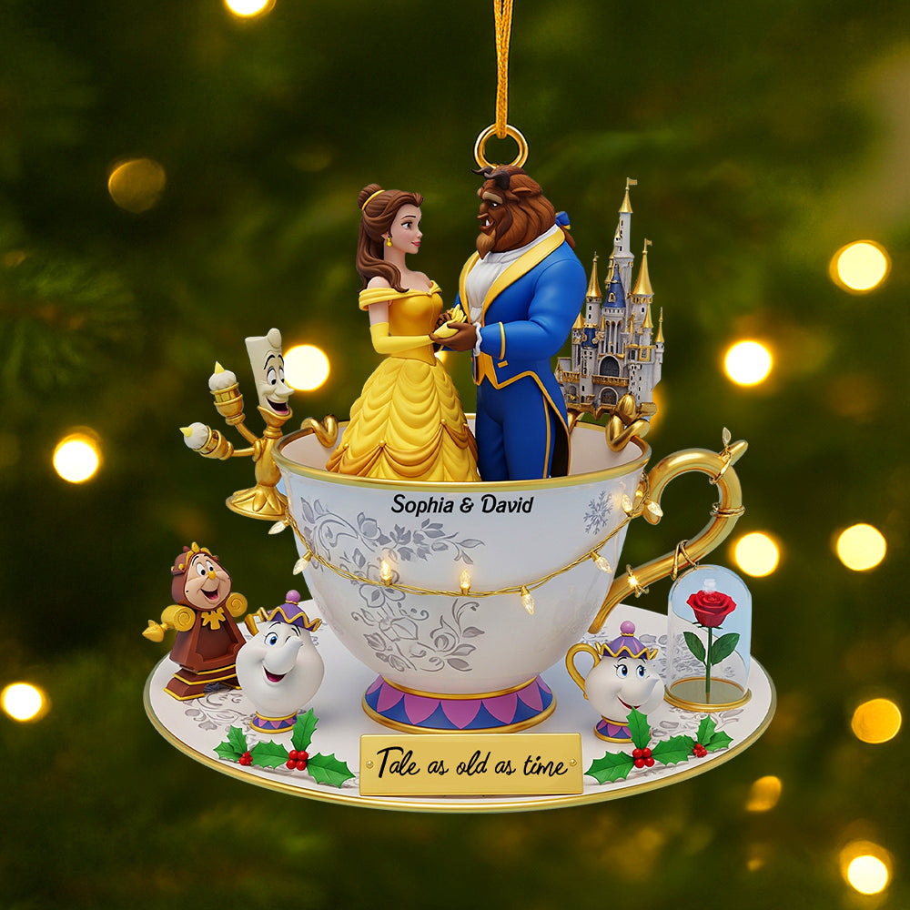 Fairy Tales Christmas Acrylic Ornament Personalized Gifts For Couple 04ohtn140825-Homacus