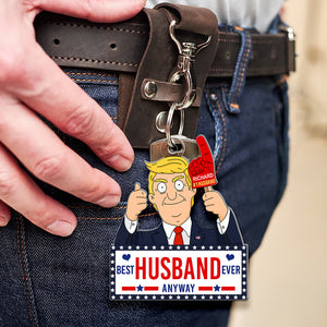 Personalized Gifts For Couple Keychain, Terrific Husband & Wife 03qhqn200225hg-Homacus