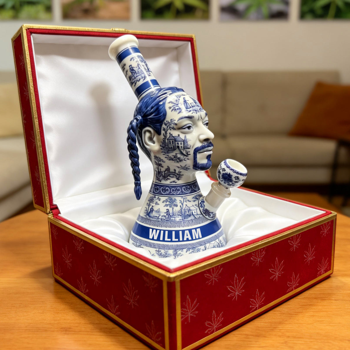Vintage Smoking Gentleman Acrylic Plaque - Personalized Gift For Smokers 04TOQN010426-Homacus