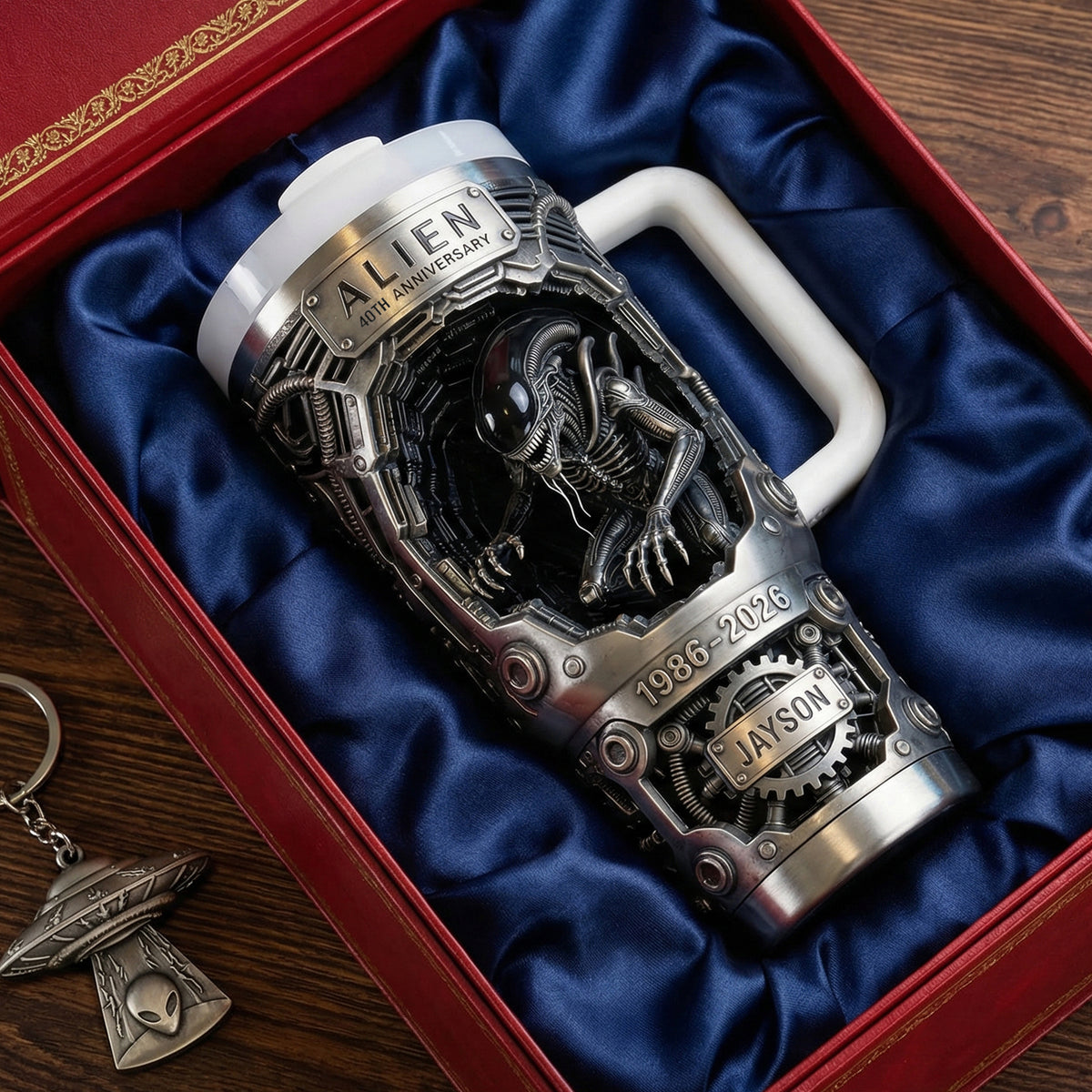 Sci-Fi Creature Celebrating 40th Anniversary Tumbler - Personalized Gifts 05kiqn050326-Homacus