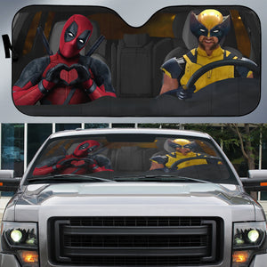 Gifts For Movie Fans Car Sunshade 03katn300724 Funny Besties-Homacus