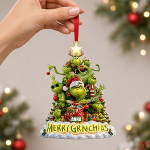 Funny Christmas Tree Ornament, Personalized Gifts 01QHTN280826-Homacus