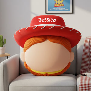 Lovely Characters Custom Head Pillow - Personalized Gifts For Kids 02KIQN111125-Homacus