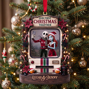 Our Christmas Together Acrylic Ornament – Personalized Gifts For Couple 06TOTN010826-Homacus
