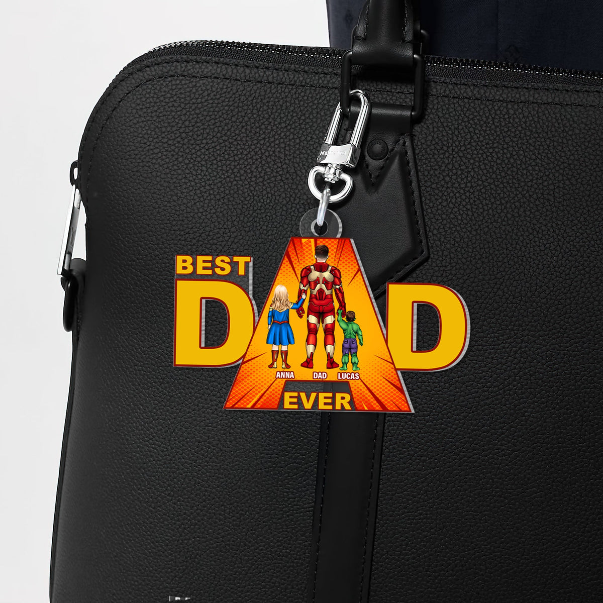 Best Super Dad Keychain Personalized Gifts For Dad 02totn140325pa-Homacus
