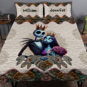 Personalized Gifts For Couple Quilt Bed Set 05qnqn051124-Homacus