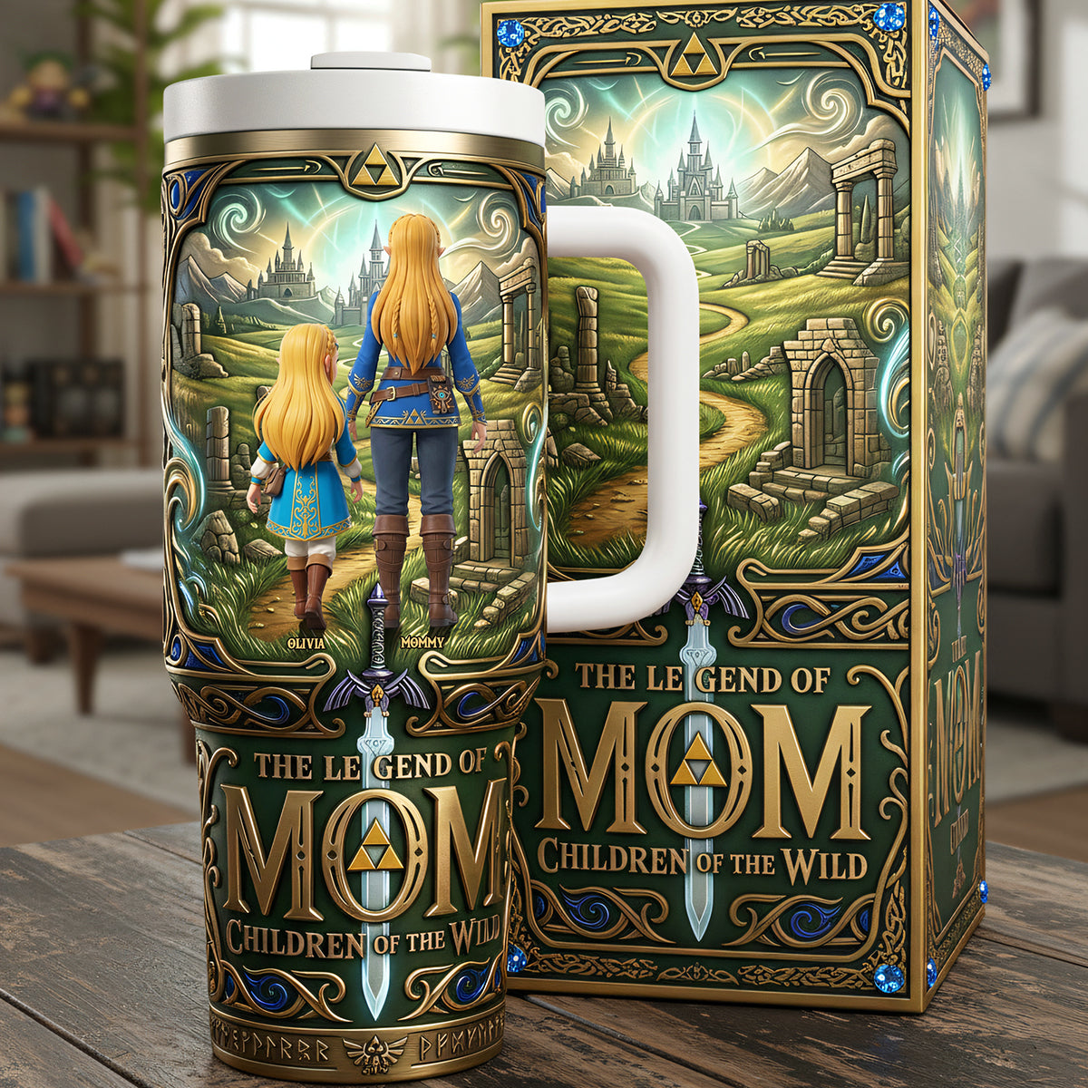 Legendary Adventure Mom Tumbler - Personalized Gifts For Moms 02nata120326-Homacus