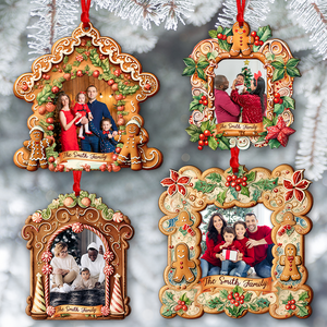 Custom Photo Gifts For Family Christmas Ornament 03hupu310824-Homacus