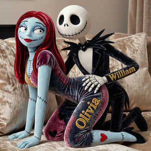 Gothic Romance Couple Pillow  - Personalized Gifts For Couple 06TGDT081225