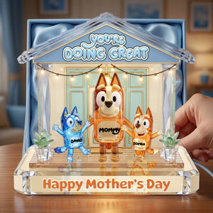 Happy Mother's Day Acrylic Light Box - Personalized Gifts For Mother 03nalu150426-Homacus