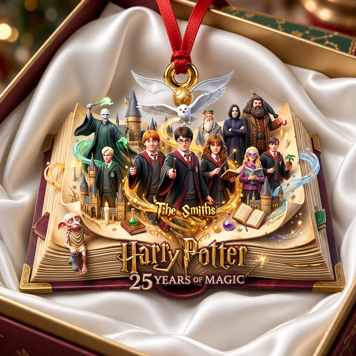 A Mystical Journey Through 25 Years Ornament - Personalized Gift For Fantasy Lovers 04NADH210926