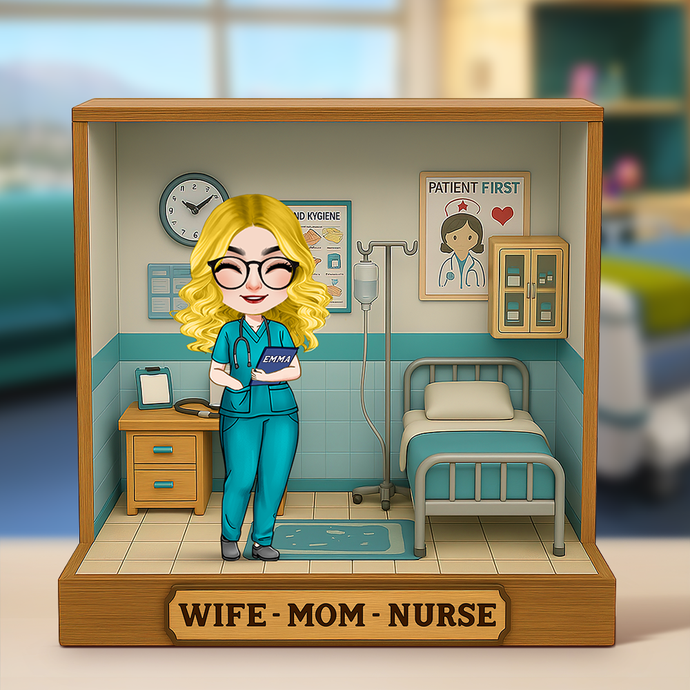 Personalized Gifts For Nurse Mom Plaque 04napu150425-Homacus