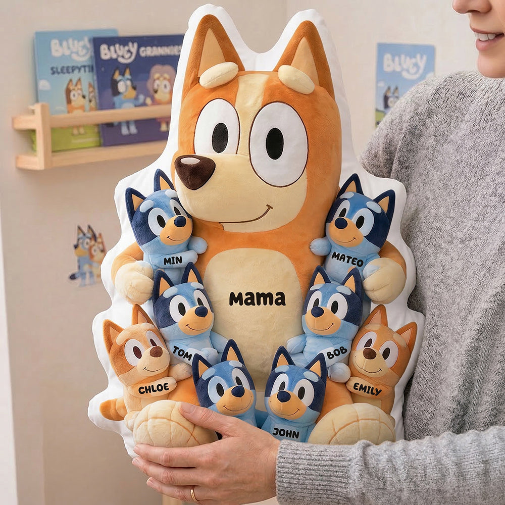 Best Mom Custom Shape Pillow - Personalized Gifts For Moms 03ohdt100326-Homacus