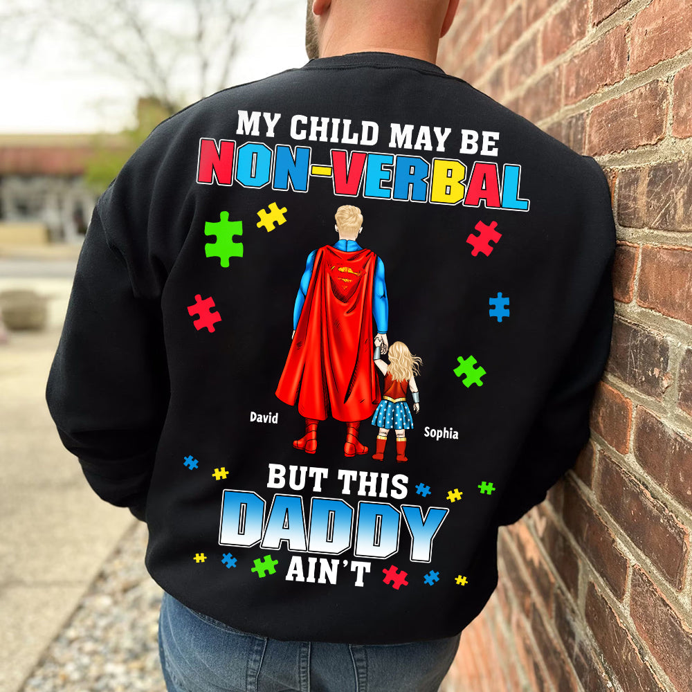 Personalized Gifts For Dad Shirt Autism Kids 03TODT070325PA-Homacus