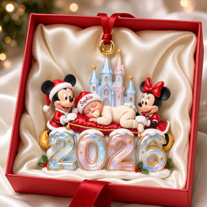 Baby Whimsical Christmas 2026 Ornament - Personalized Christmas Gifts For Kids 01tydh241026-Homacus
