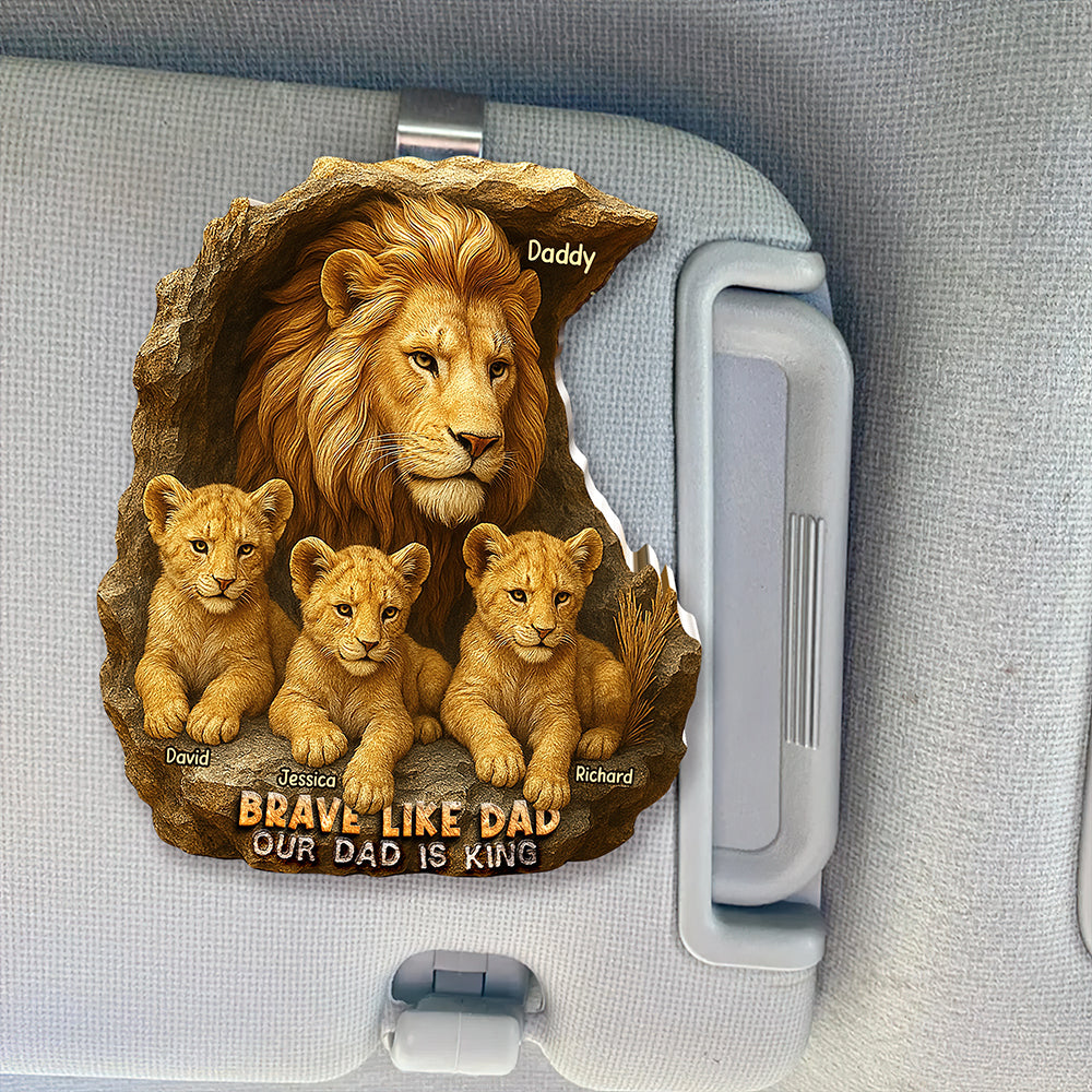 Personalized Gifts For Dad Acrylic Car Visor Clip 07qnqn050425-Homacus