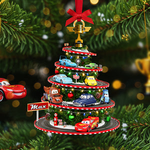 Cute Cars Personalized Gifts For Cartoon Fans Christmas Ornament 01tota150925-Homacus