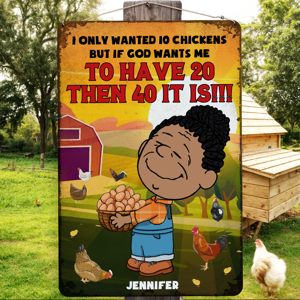 Custom Chicken Coop Signs - Personalized Signs 02xqdt170225hg-Homacus
