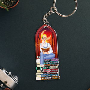 Personalized Gifts For Book Lover Keychain 09HUPU271224PA-Homacus