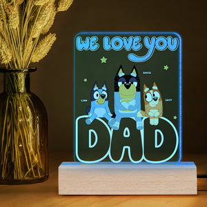 Personalized Gifts For Dad LED Light 02OHPU100524-Homacus
