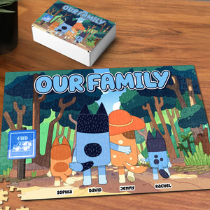 Personalized Gifts For Family Jigsaw Puzzle 02HTTN100624-Homacus