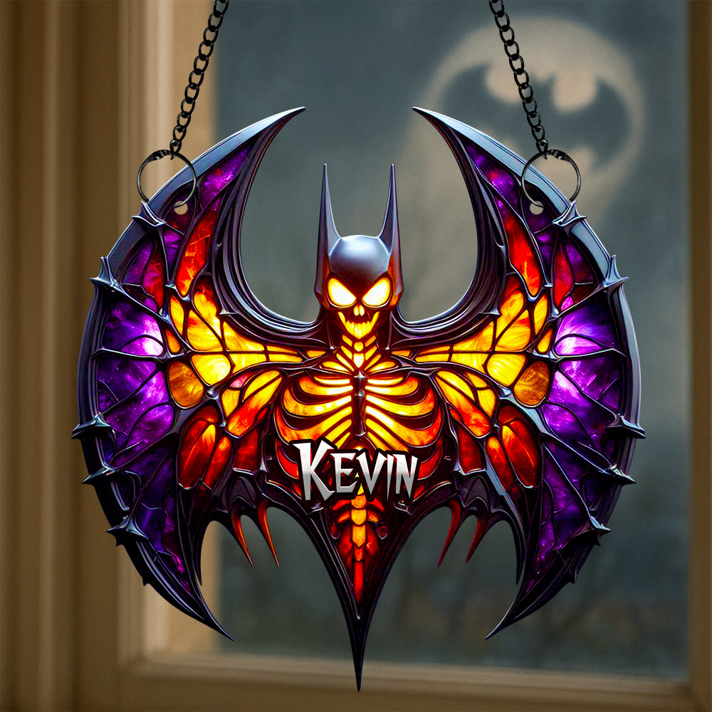 Dark Wings Suncatcher Ornament Personalized Gifts for Fans 04DTDT310725-Homacus