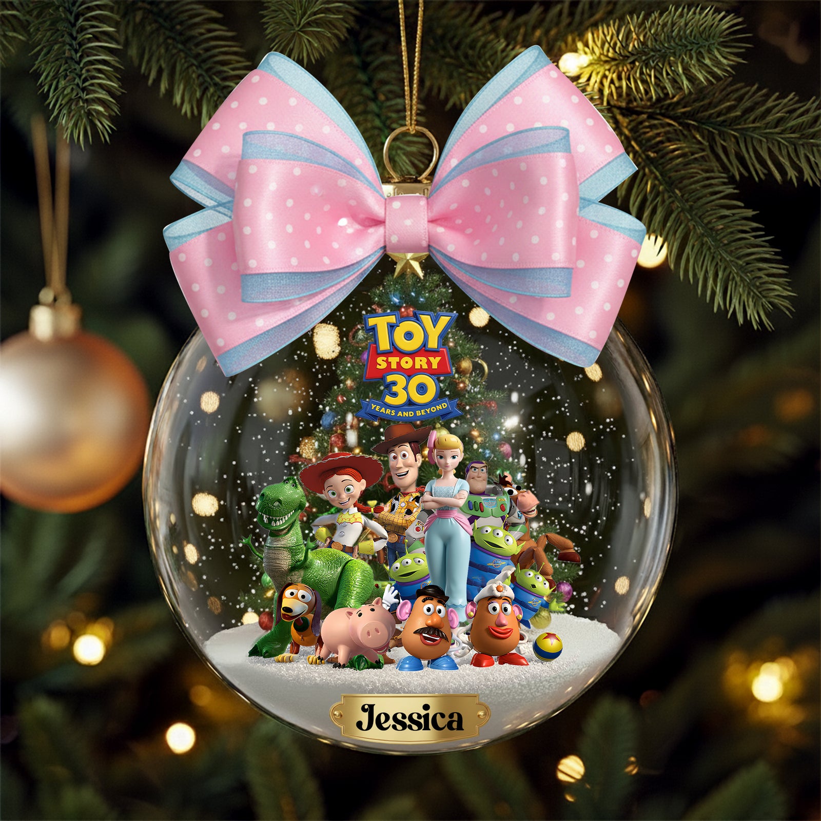 Celebrating 30 Years of Adventure Ornament - Personalized Christmas Gifts For Fans 05HYLU290925-Homacus