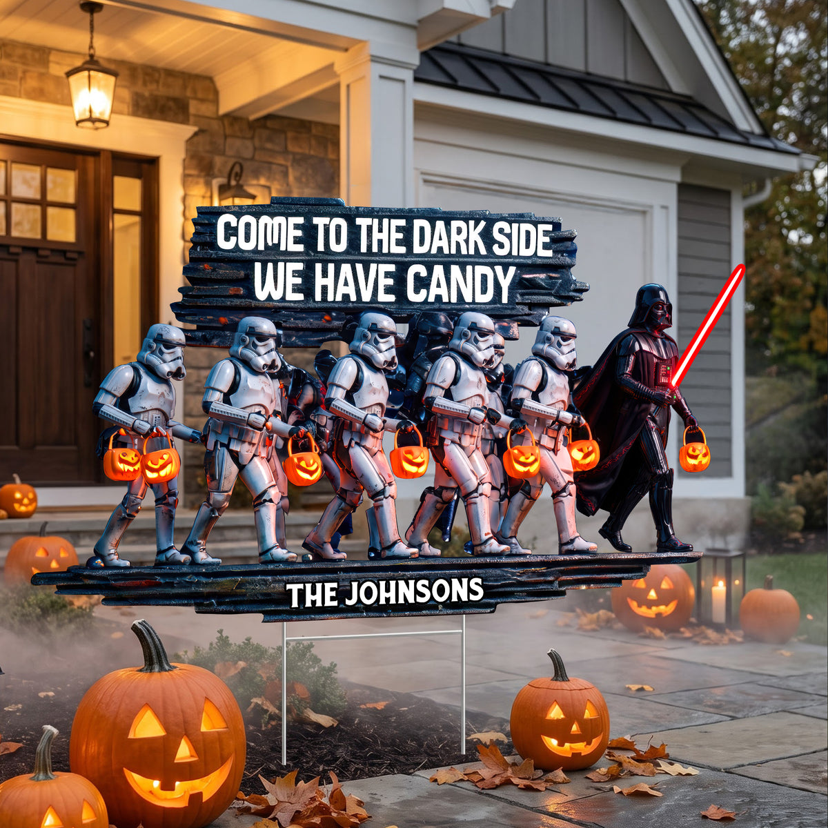 Trick Or Treat Squad Yard Sign - Personalized Halloween Decor 04qhqn030826-Homacus