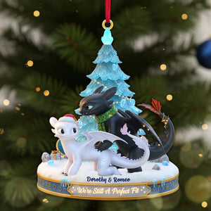 Personalized Gifts For Couple Christmas Acrylic Ornament 01ohmg041125-Homacus