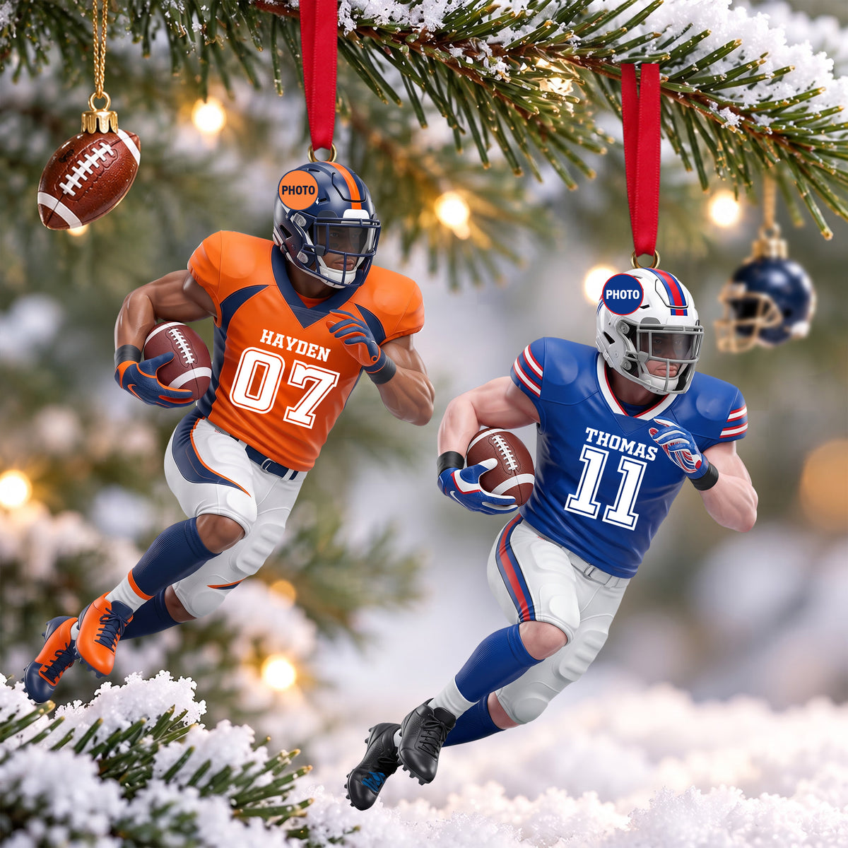 Professional Athlete Acrylic Ornament - Personalized Christmas Gifts For Sport Lovers 05hulu091026-Homacus