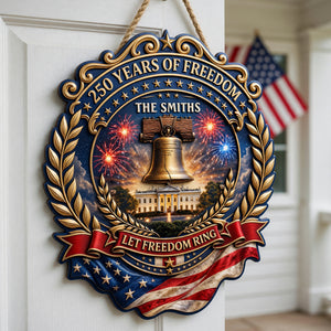 250 Years Of Freedom Acrylic Sign - Personalized Gifts For Family 02toqn300526-Homacus