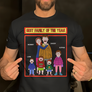 Personalized Gifts For Family Shirt 02ohpu241224hg Best Family Of The Year-Homacus